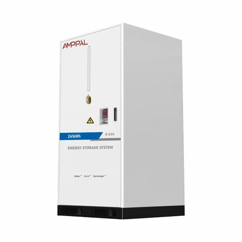 Sistem Penyimpanan Tenaga Bateri Modular 225kWj / 241kWh untuk Grid Mikro Komersial