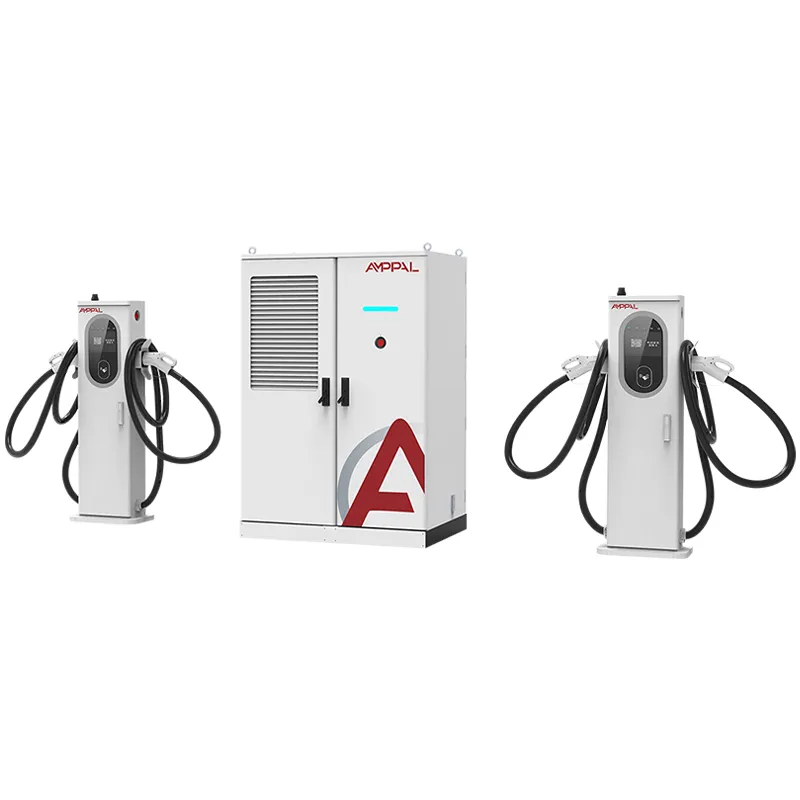 Timbunan Pengecasan EV Kuasa Tinggi 360kW Penyejuk Cecair untuk Hab Pengecasan Armada