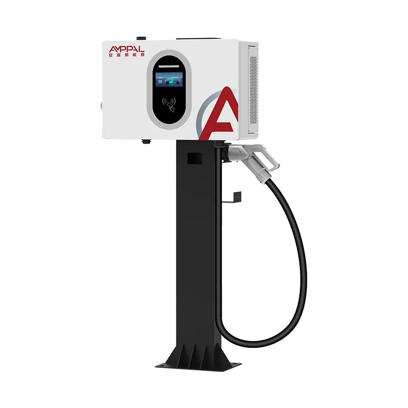 Pengecas Pantas DC EV 7kW Dipasang di Dinding untuk Rumah dan Tempat Kerja