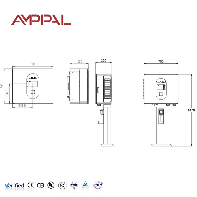 40kW High-Power Wall-Mounted DC EV Charger for Fleet Depots